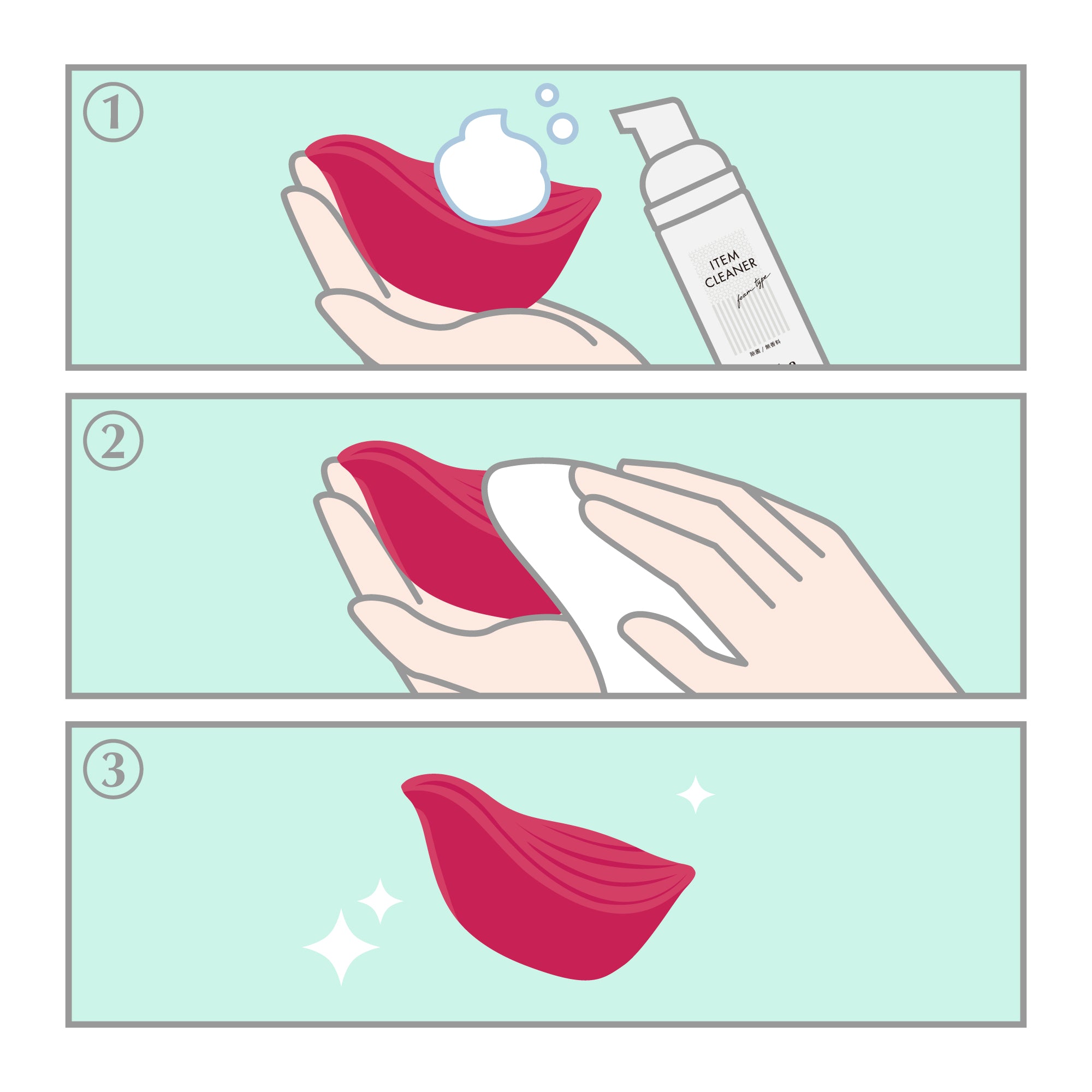 iroha TSUKI MINAMO & ITEM CLEANER Bundle