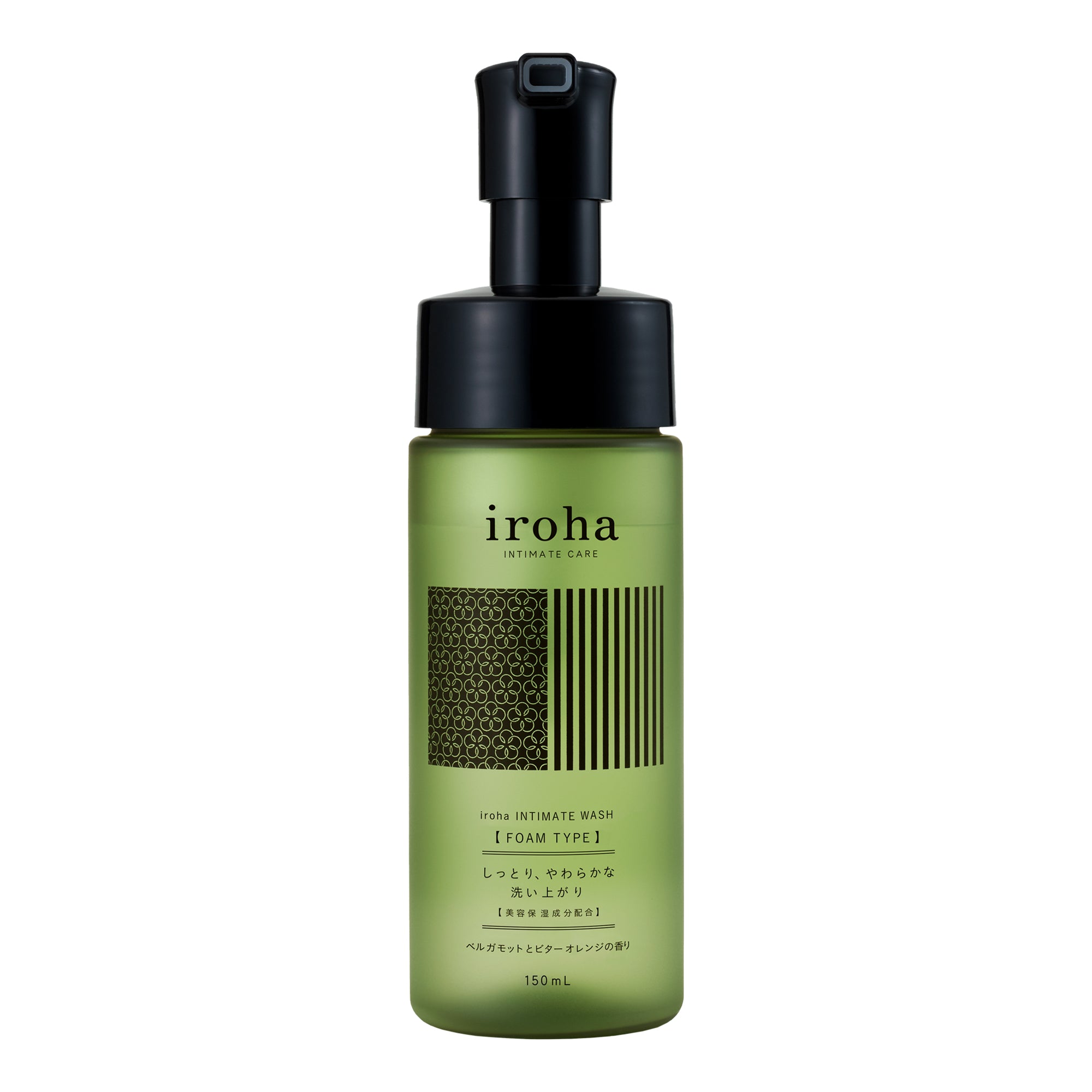 iroha INTIMATE WASH [FOAM TYPE] Bergamot and Bitter Orange